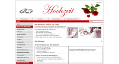 Desktop Screenshot of hochzeit-guide.info