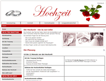 Tablet Screenshot of hochzeit-guide.info